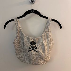 Soul Cycle x Lululemon Align Snow Leopard Sports Bra